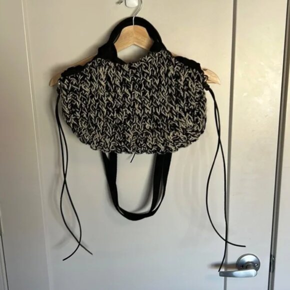 MUUN Wool and Cotton Knit Bag - Picture 2 of 7